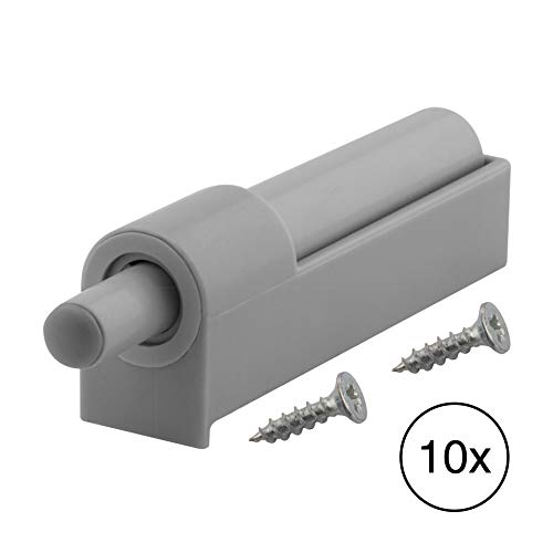 LouMaxx Softclose Türdämpfer 10 Stück Möbeltürdämpfer – Möbel Dämpfer und Softclose Dämpfer für Schranktür zum Softclose nachrüsten