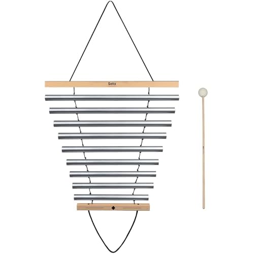 Harmony Chimes 9 Natural en C, incluye bolsa y mazo