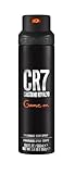 Cristiano Ronaldo CR7 Game On - Aromatic Fragrance For Men - Woody And Alluring Scent - Tropical And Dense Essence - A Dark And Sophisticated Aesthetic - Bold And Long Wearing - 6.8 Oz Body Spray