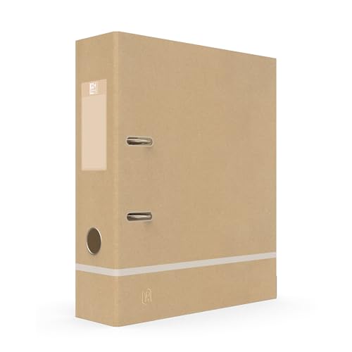 Oxford Ordner A4, gut für die Umwelt, in beige, 10 Stück, 400141471