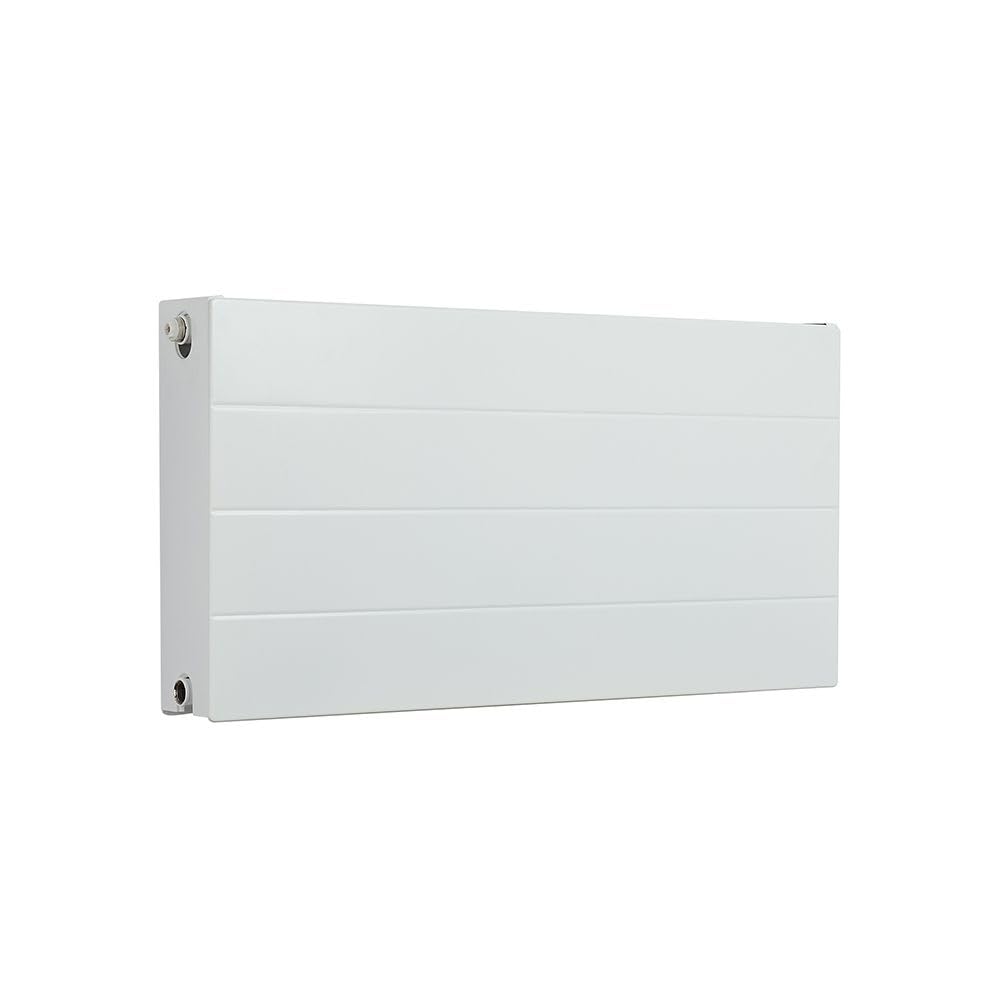 Milano White Alora Type 22 Horizontal Double Panel Convector Radiator - 400Mm X 800Mm