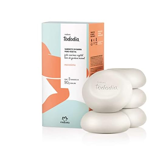 Sabonete Natura Macadâmia TodoDia Puro Vegetal