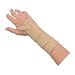 Rolyan AlignRite Wrist Support Without Strap, Short Length, Left, Medium, Comfortable Stabilization & Support Brace, Ergonomic Thumb Opening for Full Finger Range of Motion, Breathable & Comfy