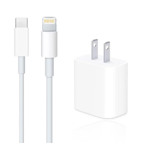 Car Play cable Compatible for iPhone 14,14 pro max,13,13 Plus,SE 2nd/12/11/Xs/XR, iPad 4/5/ 6/7/ 8, Mini 2/3/4/5, USB C to Lightning Cable for AirPods Pro, AirPods 2/3 gen Charging Cable Adapter (5ft)