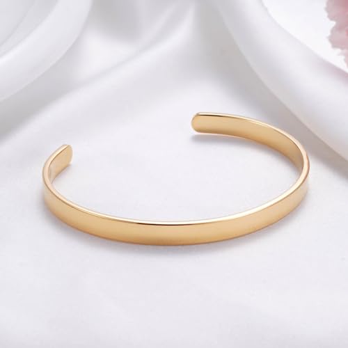 Kvekstio Movitational Quotes Believe in You Like I Do Cuff Bracelet Gifts for Teenage Girls Women Best Friend Sister Daughter3