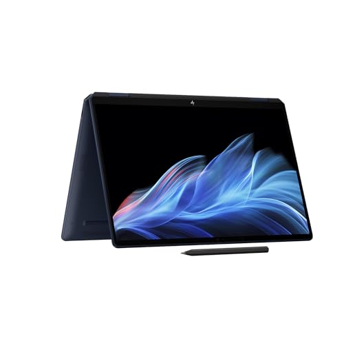 Image of HP Omnibook Ultra Flip Creator 2-in-1 Laptop 14.0 inch Touchscreen OLED 2.8K Display (Intel Ultra 7-258V, 32GB LPDDR5X, 1TB PCIe SSD, Backlit KB, Active Pen, Fingerprint, Win 11 Pro) w /Dockztorm Hub