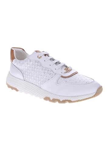Revere Los Angeles Women’s Sneakers - Lightweight, Stylish & Breathable - Laser-Cut Premium Leather Upper - Removable Footbed - Arch Support - All Day Walking Shoes
