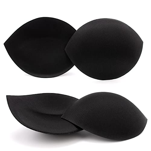 Image of Nimiah Bra Inserts Breast Enhancers - 2 Pairs Push up Swimsuit Pads Add Cups Size Instantly Fits AB, C, D Cup