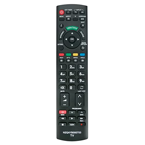 N2QAYB000753 N2QAYB000752 Replace Remote Control -VINABTY-Fit for Panasonic Viera Internet TV sub N2QAYB000673 TX-L32E5Y TX-L32D25E TX-L32D28EP TX-L32E30E TX-L32E5E TX-L32E31B TX-L32E5B TX-L32D28ES - Image 3