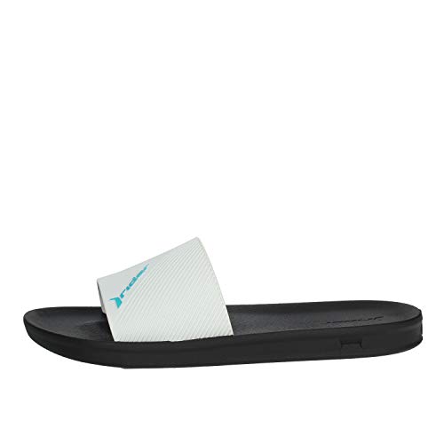 Rider 11431 - Chanclas para hombre, color blanco y negro blanco / negro 45/6