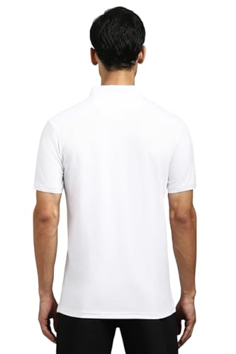 Image of Louis Philippe Men's Cotton Solid Slim Fit T-Shirt