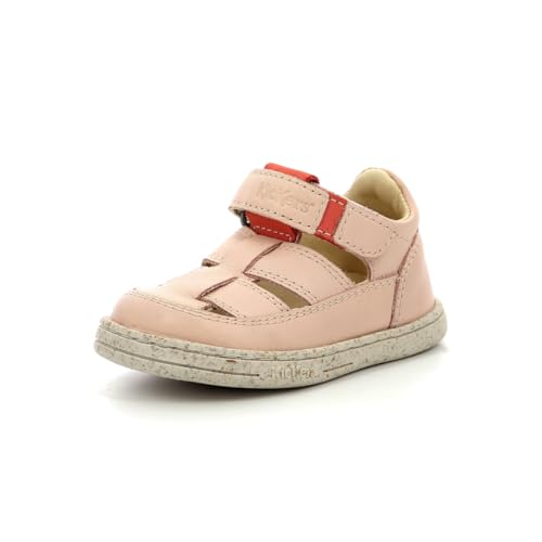 Sandales mixtes rose clair légères et souples modèle Tractus 27