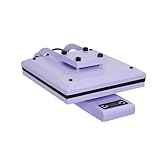  Dekaim Machine de presse à chaud, petite machine à presser à chaud électrique entièrement automatique pour la maison, 40 x 50 cm, convient pour T-shirts, chapeaux, etc., 220 V (réglementation