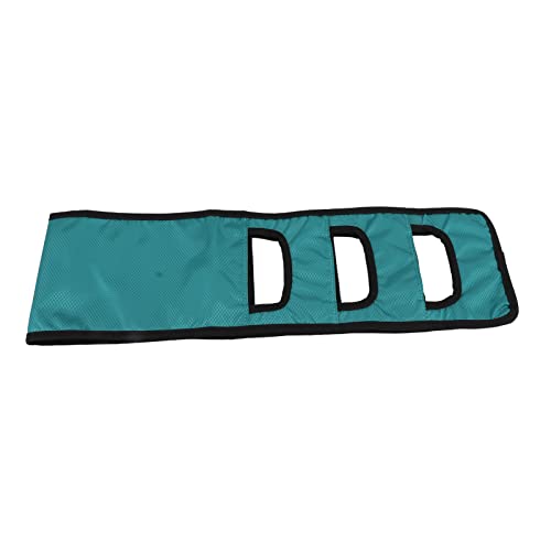 Patient Transfer Sling Gait Belt Breathable Adjustable Support for Elderly and Disabled Ensuring Comfort and Security During Mobility Aids (Green)