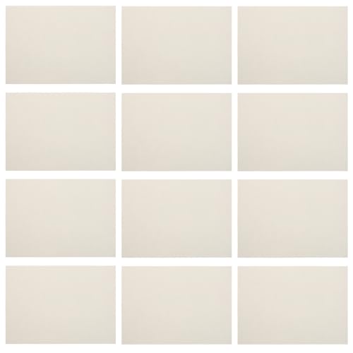 Papier cartonné blanc IWOWHERO 50 pièces pour dessin et impression