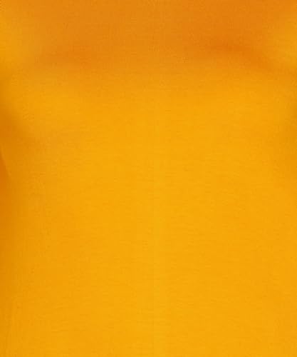 Image of FLEXIMAA Women's Cotton Plain Round Neck 3 /4 Sleeve Long Top