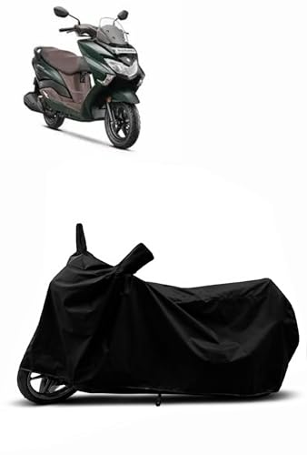 Image of Heavy Duty Waterproof Scooty & Bike Cover for Suzuki Burgman Street 125 - UV Resistant, Dustproof & Rain Protection, All-Weather Outdoor Cover for Bikes & Scooty with Buckle Straps