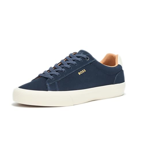 BOSS Men's Aiden Suede Low Top Sneaker