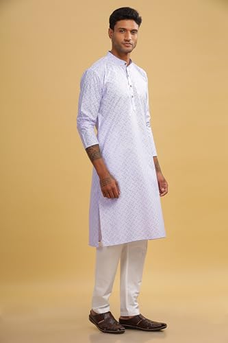 Image of BE ACTIVE Cotton Kurta for Men | Traditional and Classy Design | Indian Kurta | Full Sleeve Kurta