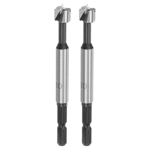 HARFINGTON 2pcs Forstner Drill Bits 10mm (13/32