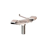 rasterdecken knauf Klammer für Rasterdecken 10er Packung Deckenclip (ähnlich Erico) mit M6, weiß. Für Rasterdecken (OWA)