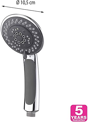 SENSEA - Verchromter, wassersparender Duschkopf DOCCE 5 Strahlstärken - Für Dusche und Bad - 5 Strahlstärken - Image 4