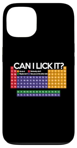 ¿Puedo lamerlo? Tabla periódica Divertida Ciencia Química Broma Carcasa para iPhone 13 ¿Puedo lamerlo? Tabla periódica Divertida Ciencia Química Broma Carcasa para iPhone 13