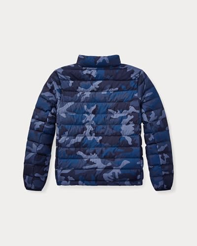 POLO RALPH LAUREN Boys Nylon Puffer Down Jacket Coat (3T, NAVY MU)2