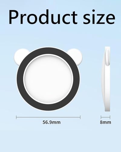 Image of AlakhDM Selfie Mirror, Portable Selfie Mirror for Back Camera, Portable Design, Universal Compatibility, White Finish, Ideal for Vlogging and Photography Recording, Cell & Accessories