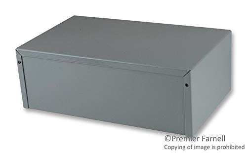 1411U - Metal Enclosure, 1411 Series, Small, Aluminium, 89 mm, 152 mm, 254 mm, IP32 (Pack of 2) (1411U)