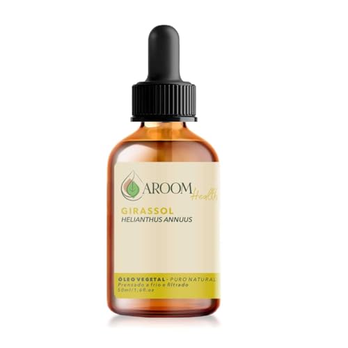Óleo Vegetal de Girassol 100% Puro Natural - 50ml