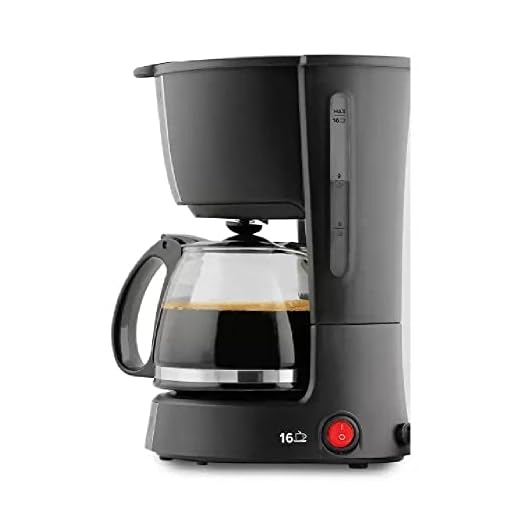 Cafeteira Mallory Aroma 16 Xícaras Preto - 127V