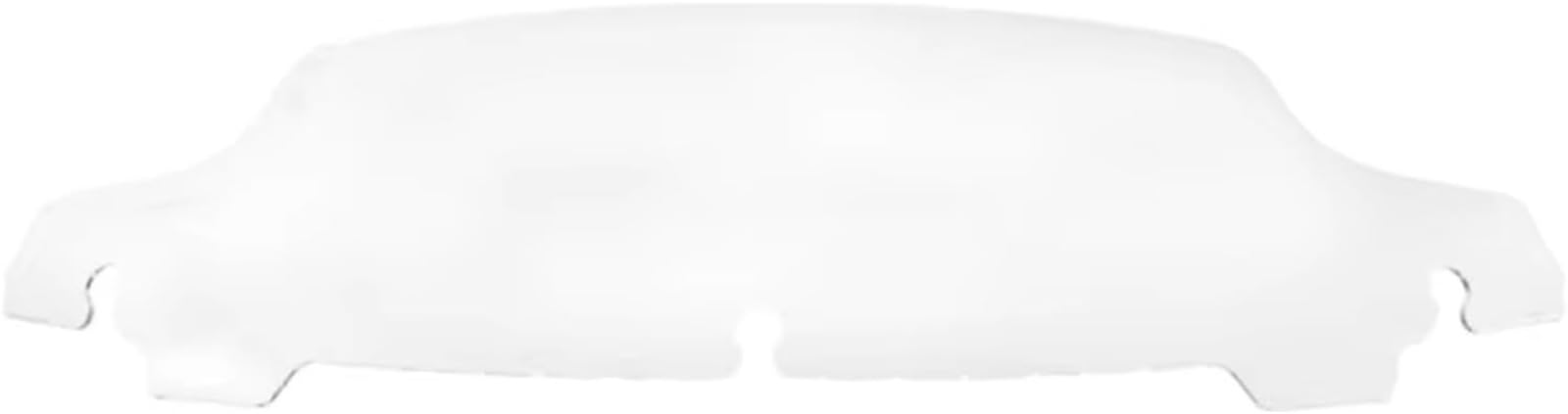 Parabrezza Per Moto Spoiler Pannello Piastra Di Ventilazione Deflettori Per Electra Street Carenatura Superiore Da 4,5'' Regolabile Parabrezza(Chiaro)