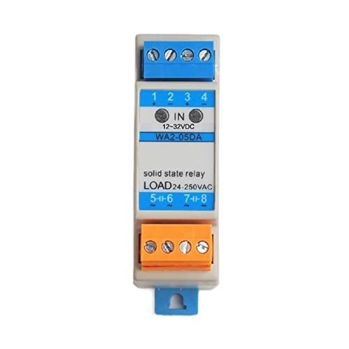 Relais semi-conducteurs SSR 5A AC220V Guide 2Loop compact avec radiateur - 2