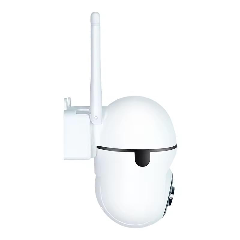 Image of smars 3 MP Full HD WiFi IP PTZ Camera | Motion Detection | 360 Pan & Tilt | Two Way Talk | Color Night Vision | IP66 Waterproof | Multiple User View | Support Upto 128 GB SD Card