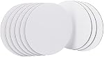 NBEADS 12 Panneaux ronds de peinture de Pcs, 5.9x5.9inch Toile vierge Dessins pour l'huile & Les étudiants en peinture acrylique Artiste Hobby Peintres et débutants, 5.9inch en Diamètre