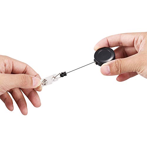 1 pz porta badge retrattile bobina YOYO clip