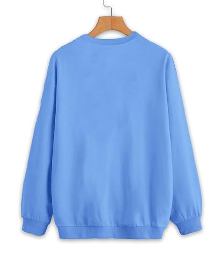 Image of Mack Jonney Solid Round Neck Cotton Fleece Sweatshirt for WOMEN-VMACK639269