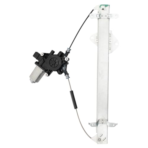 Image of TRQ Front Driver Side Power Window Motor and Regulator Assembly Express Up Express Down One Touch Anti Pinch Compatible with 2015-2017 Subaru Legacy 2015-2017 Outback