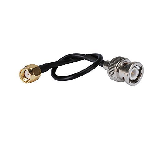 0.5ft Rf Wire Coaxial Cable Terminal Connector Bnc Male to