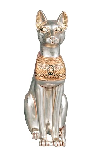 Estatua Diosa Gato Egipcio Decoración miniatura 4