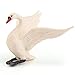 LC JoyCre Goose Toy Swan Toy 3.5 Inch Big White Swan Figurine Toy Animal Figure for Toddlers Preschool Animals Figures Eduactional Project Diorama Model Toy for Kids 3 4 5 6