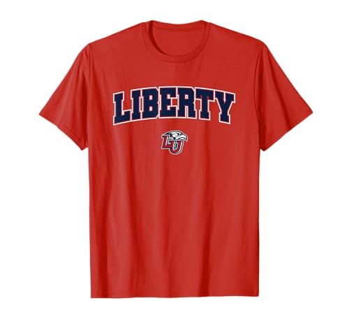 Liberty University Flames Arch Logo T-Shirt