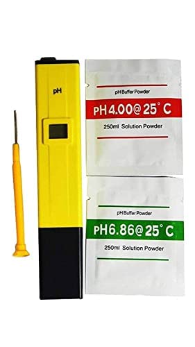 pH Test Meter ± 0.1pH High Accuracy with 0.00-14.00ph Measure Range for Drinking Water, Hydroponics, Aquariums, Swimming Pools. (Manual pH Meter) (B0C1K34Q1M) Amazon Price History, Amazon Price Tracker