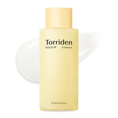 Torriden SOLID IN Ceramide Essence 100ml (3.38 fl. oz.) | For Deep Hydration, Moisturizing, Improving Skin Barrier | 5 Types of Ceramides & Panthenol for Dry and Sensitive skin