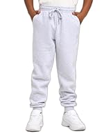 FILA Kid's Cali Pants, Light Grey Marle, 10