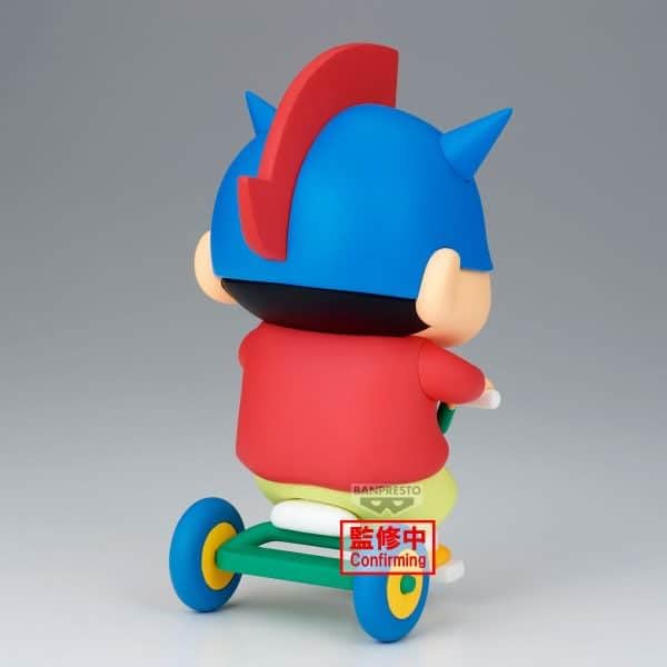 Banpresto Figura de Acción Shinnosuke Nohara Go! Crayon Shinchan Big 16cm - PZ71263P Multicolor - Figura Coleccionable - Ideal para los fanáticos del Anime