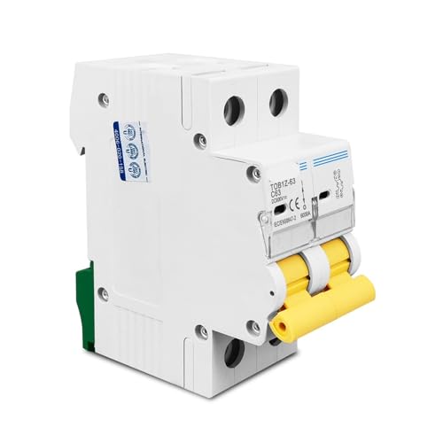 Disjoncteur 2P DC 600V 3A Idéal pour Votre Installation Solaire Maison