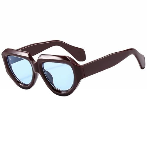 Fashion Women's Square Sunglasses Vintage Chic Polygon Sun Glasses Trendy Rectangle Men's Glasses UV400 37823
