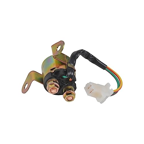 Relais solénoïde moto avec contacts en cuivre haute conductivité pour GN125 DR200 DF200